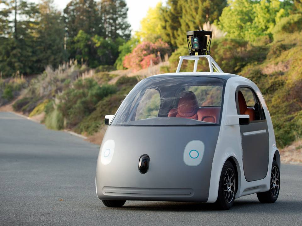 Новый автомобиль без участия водителя в управлении google gar