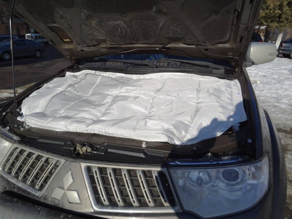 Одеяло для двигателя автомобиля