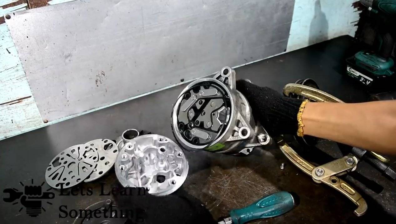 Ремонт компрессора кондиционера автомобиля своими руками