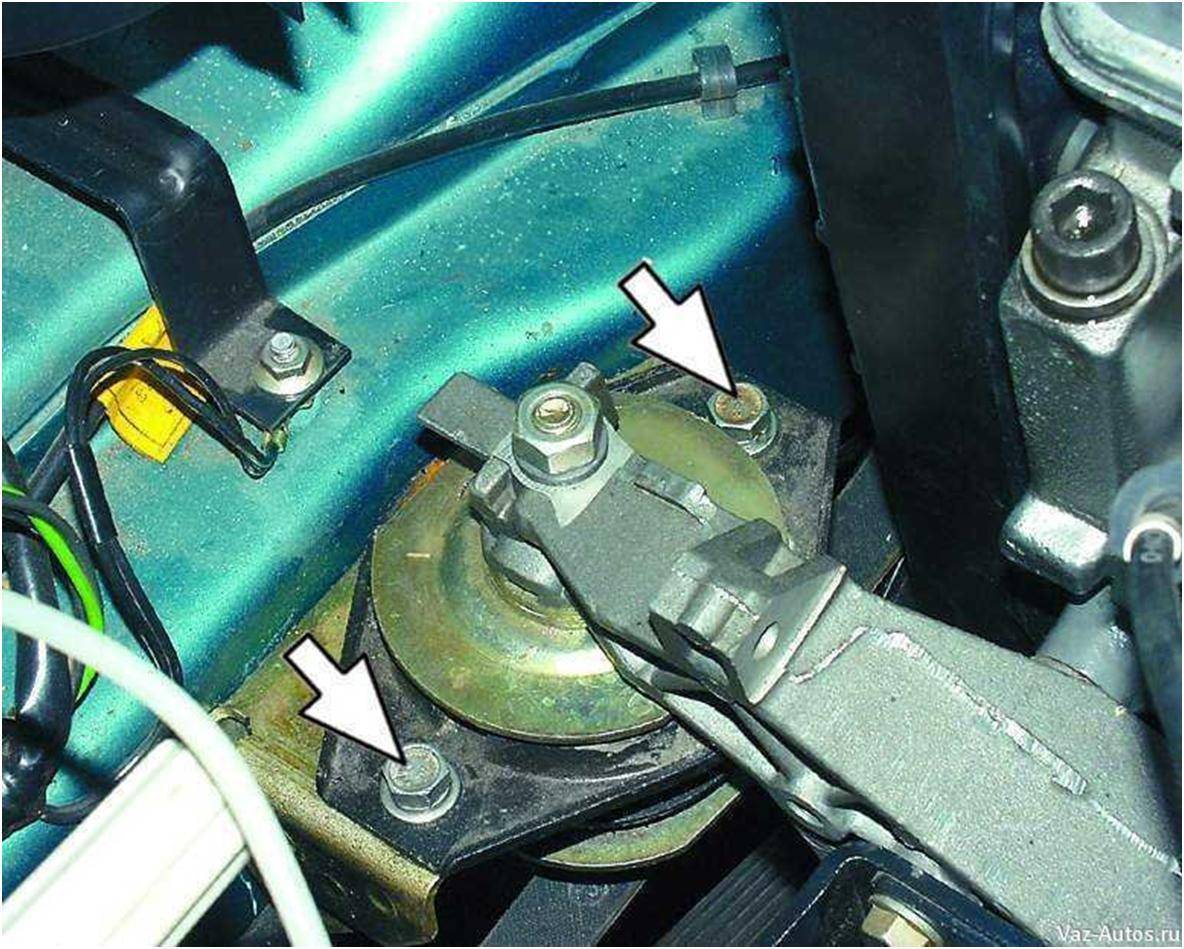 Замена левой подушки двигателя ваз 2110 - автомобильный портал automotogid