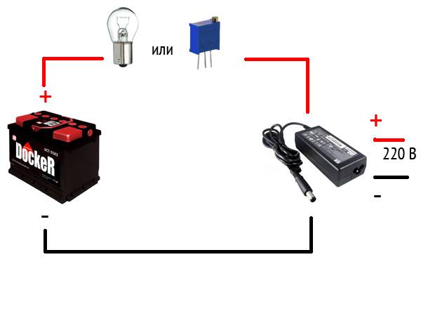 Как зарядить аккумулятор без зарядного устройства: советы, фото