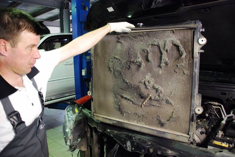 Как выполнить ремонт радиатора автомобиля своими руками
