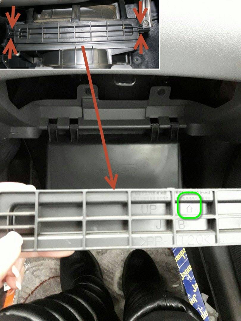 Как заменить салонный фильтр на киа рио, и где он находится? - мое первое авто