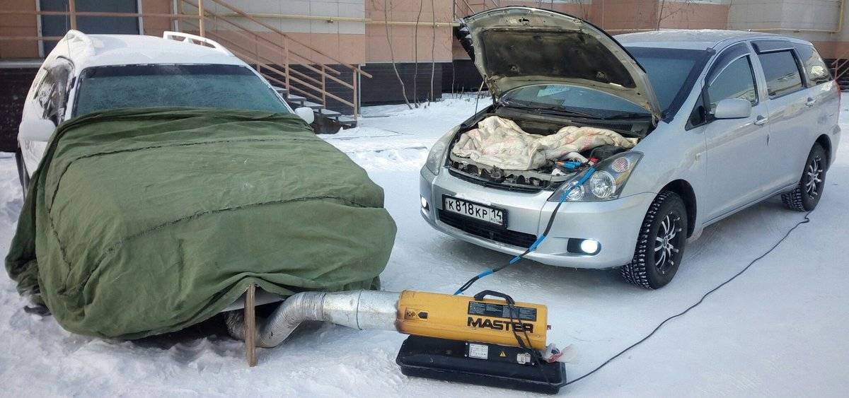 Как утеплить двигатель автомобиля на зиму