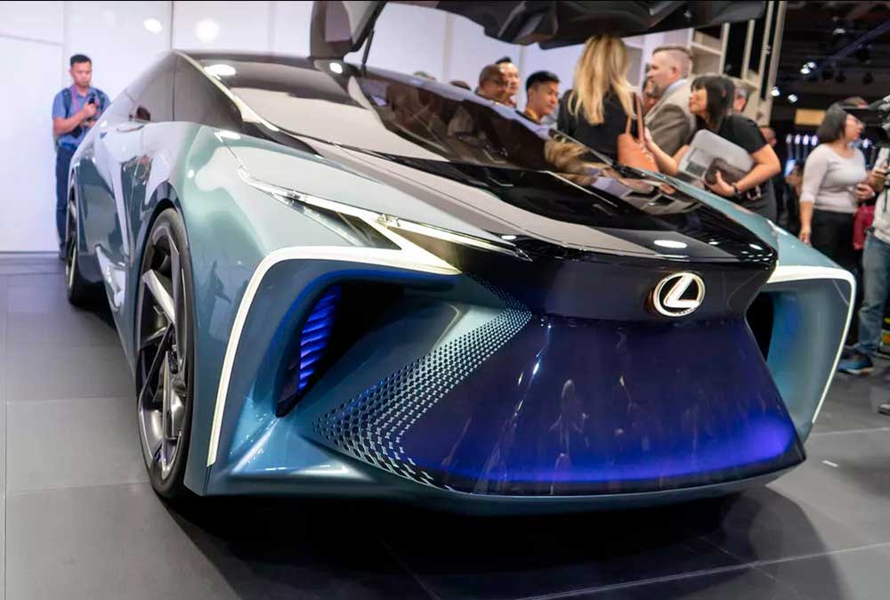 Lexus представил удивительный электроконцепт lf-30