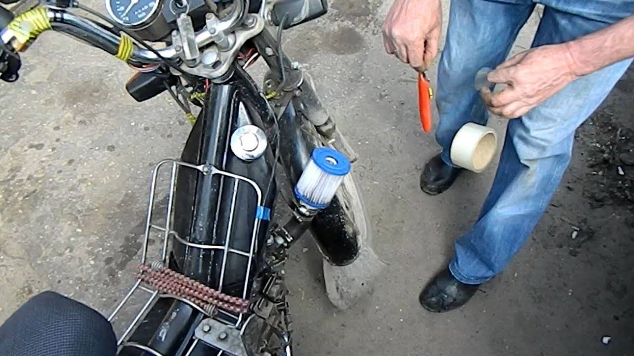 Как почистить воздушный фильтр на мотоцикле? - мопеды - обзоры, сравнение