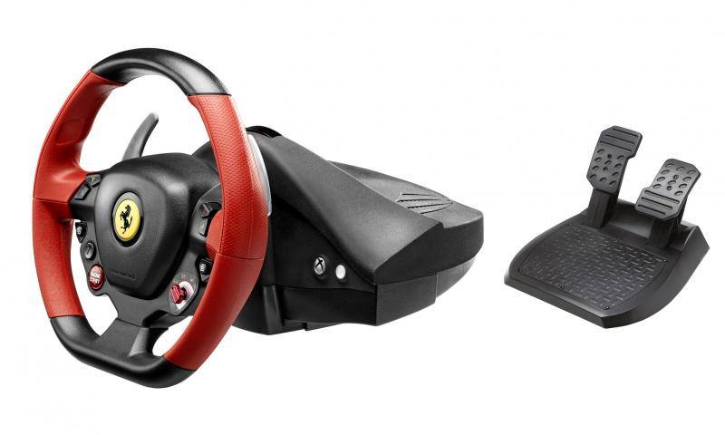 Ferrari будет использовать руль в виде джойстика как в компьютерных играх