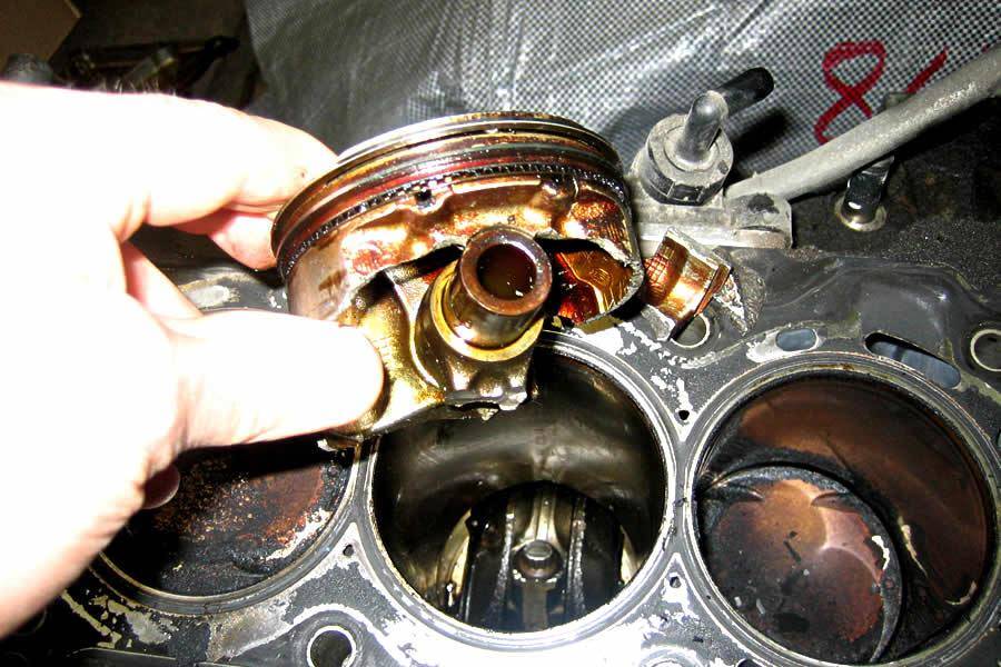 Гидроудар двигателя - признаки, последствия и ремонт.