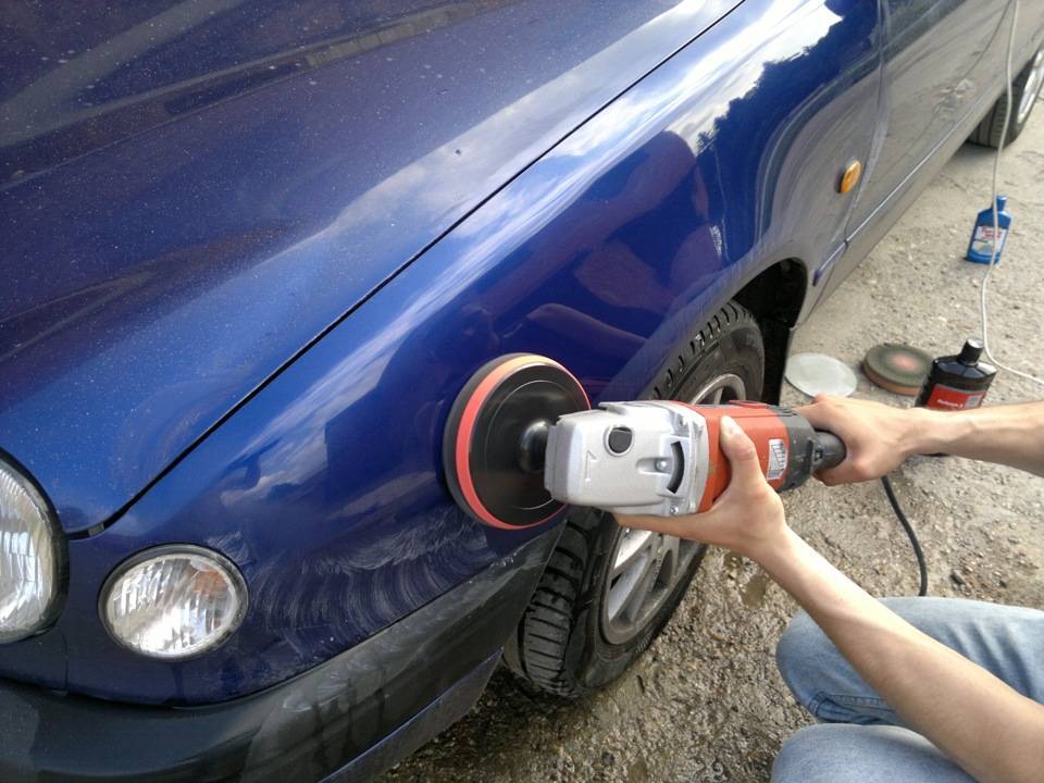 Полировка автомобиля после покраски: как правильно полировать машину своими руками