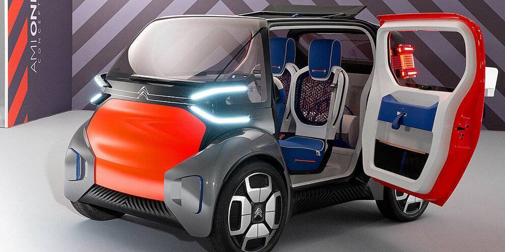 Citroen ami – представлена новая революционная модель электромобиля