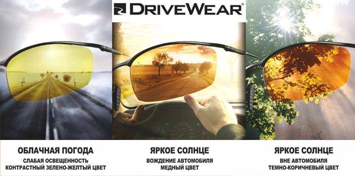 Как выбрать очки для водителя