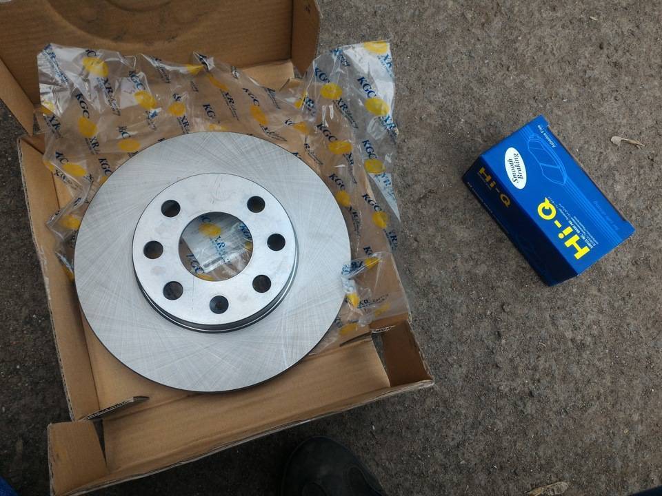 Самостоятельная замена тормозных дисков и колодок | блог инженера