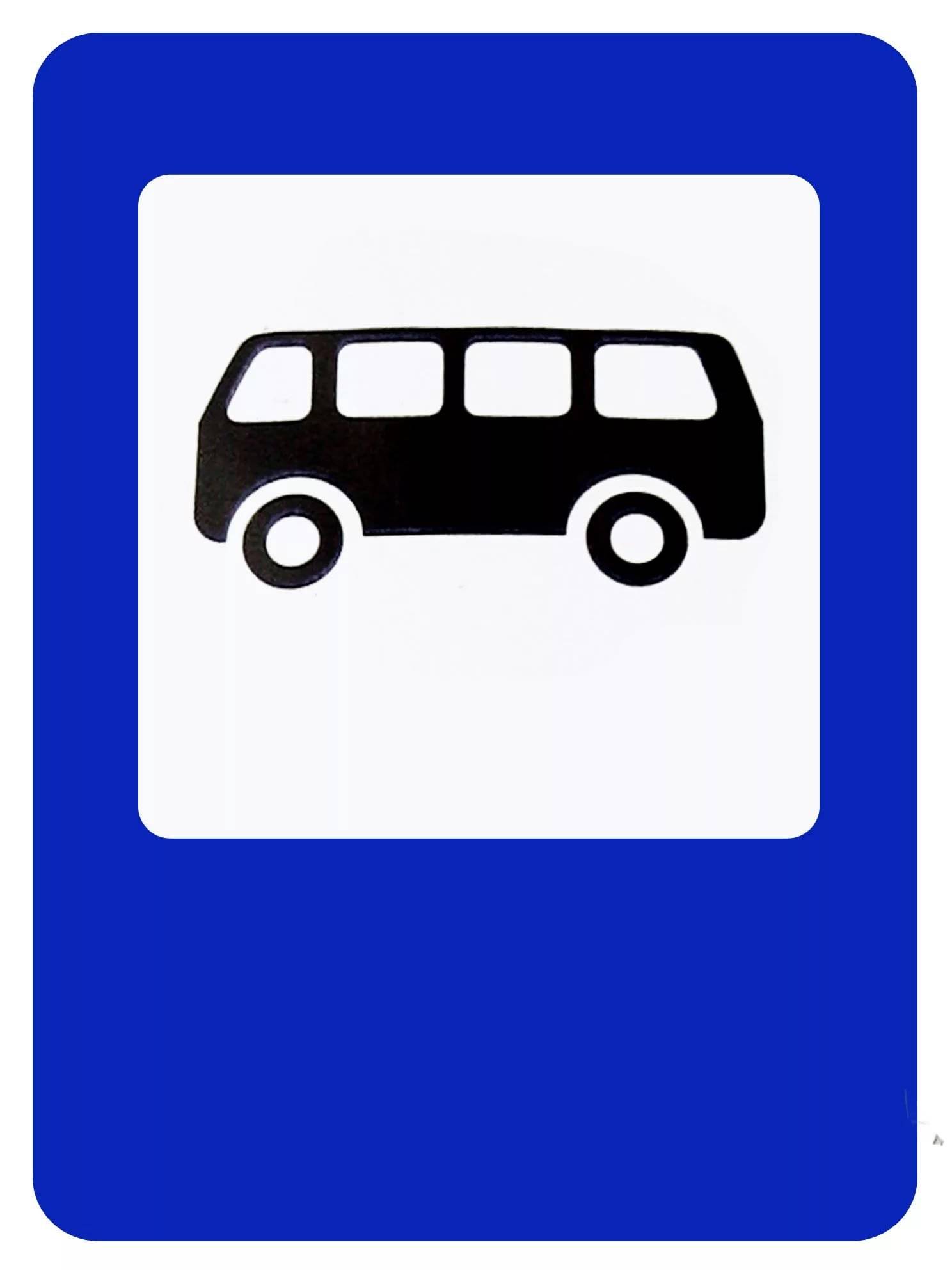 Дорожный знак 5.16 «место остановки автобуса и (или) троллейбуса»
