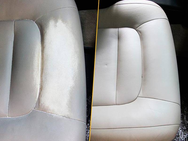 Восстановление кожаного салона автомобиля: реставрация кожаных сидений автомобиля, обшивка салона автомобиля кожей