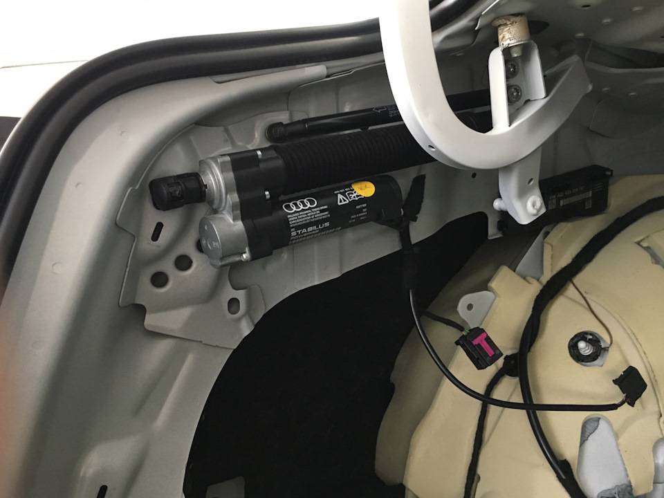 Схема подключения электрозамка багажника своими руками