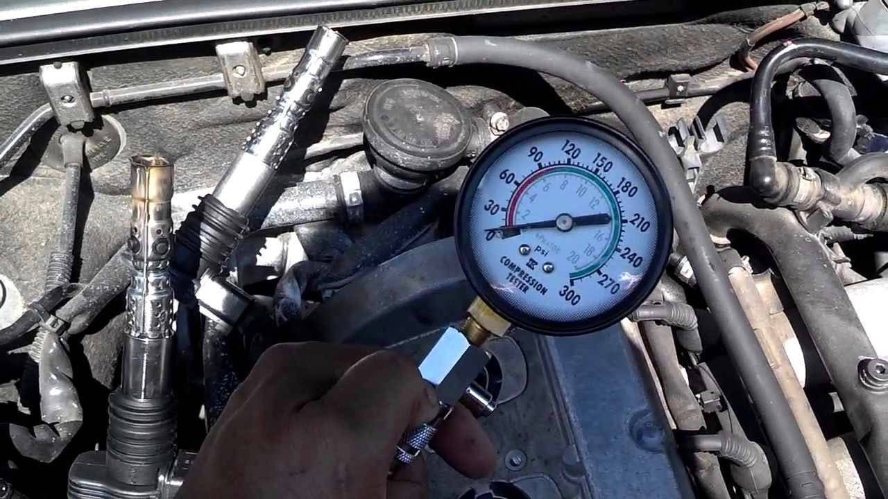 Как проверить компрессию двигателя без приборов