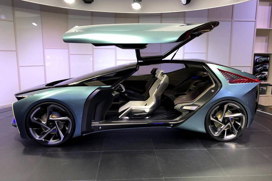 Lexus показал lf-30 electrified - автономный электромобиль с дронами-ассистентами - экотехника