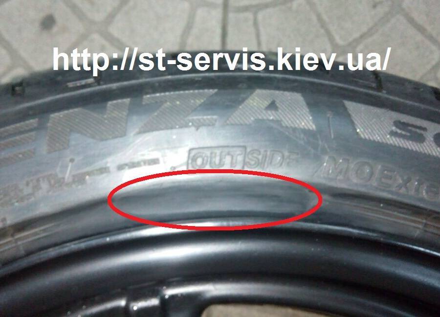 Боковой порез шины: ремонт или замена
