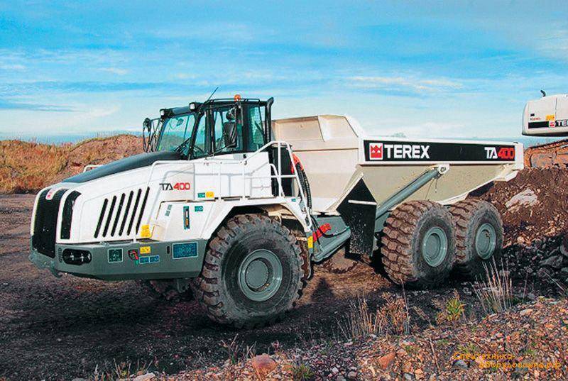 Завод terex trucks – основные средства