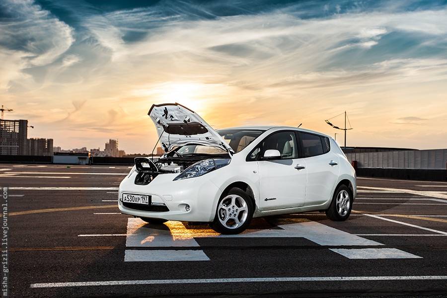 Nissan leaf 2021, 2 поколение, самый популярный электромобиль