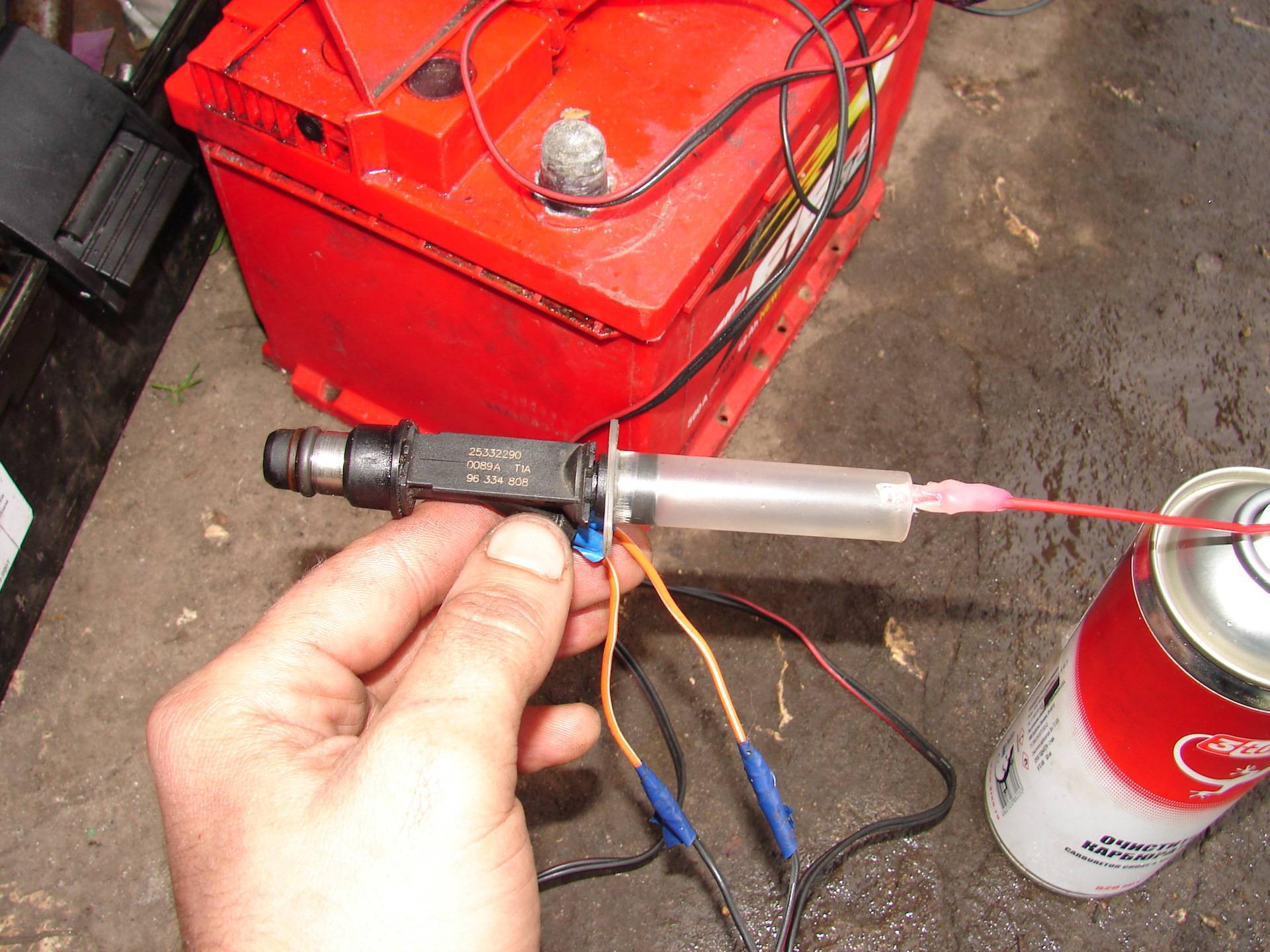 Чистка форсунок инжектора — avtotachki