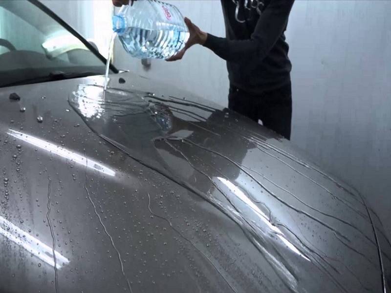 Как сделать жидкое стекло для авто своими руками