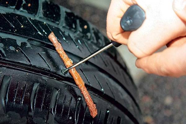 Набор для ремонта бескамерных шин: инструкция, как пользоваться