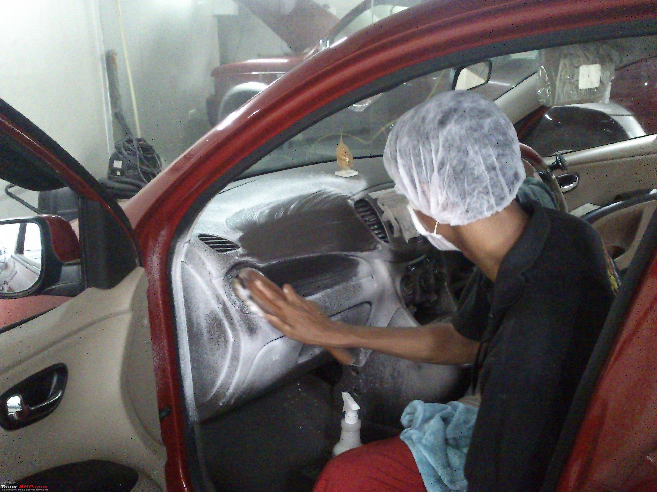 Химчистка салона автомобиля своими руками, средства, фото, видео